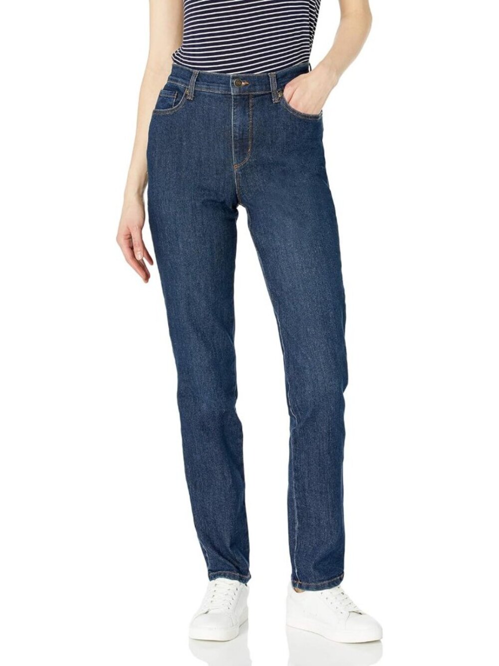 Classic Tapered Women's Jeans - Comfortable Fit, Versatile Style, Perfect for